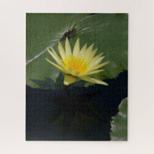 Yellow Waterlily Jigsaw Puzzle