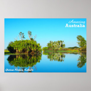 Yellow Waters, Kakadu poster