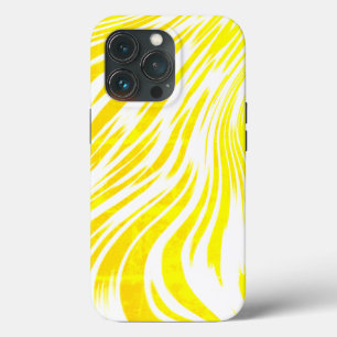 Yellow Waves iPhone 13 Pro Case