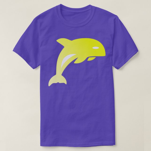 Yellow Whale 1 T-Shirt (Design Front)