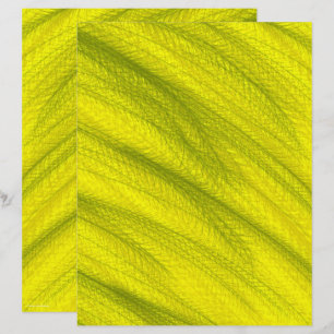 Yellow Wheat Field Scrapbook Paper 2-Sided Page