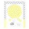 Yellow, White Grey Elephant Baby Shower - Guest