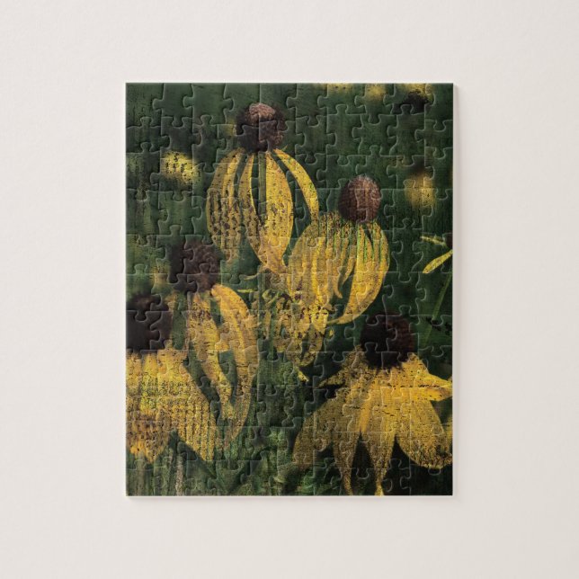 Yellow Wildflowers Jigsaw Puzzle (Vertical)