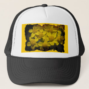Yellow Wildflowers Trucker Hat