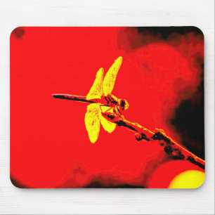 Yellow Wings Mouse Mat