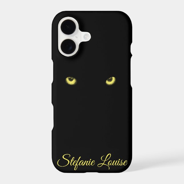 Yellow Wolf Eyes Case-Mate iPhone Case (Back)