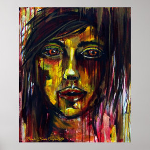 Yellow Woman Poster