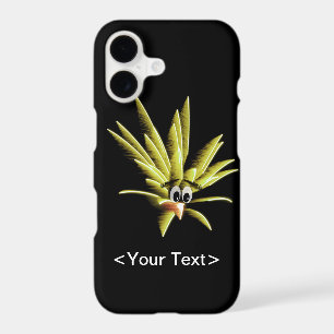 Yellow Worried Bird Cartoon Case-Mate iPhone Case