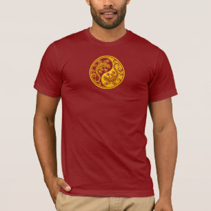 Yellow Yin Yang Geckos T-Shirt