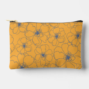 Yellow Zipper Pouch 