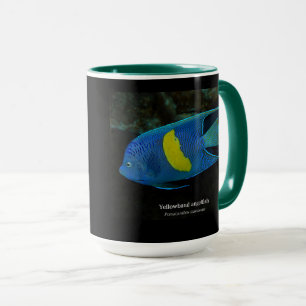 Yellowbar angelfish mug