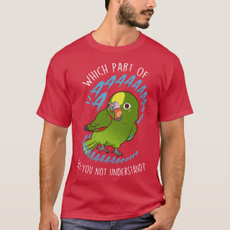 Yellowcrowned Amazon Parrot Aaaa T-Shirt