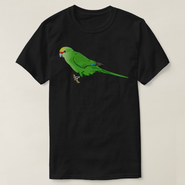 Yellowcrowned parakeet Kkriki T-Shirt (Design Front)