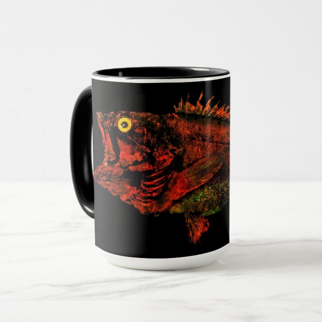 Yelloweye Rockfish - 15 oz. Combo Mug (Front Left)