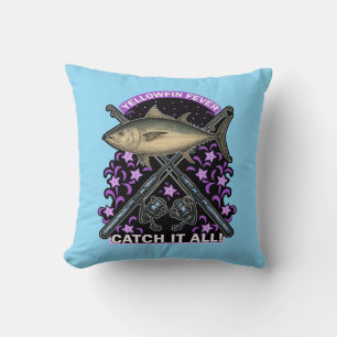 Yellowfin Tuna fish Cushion
