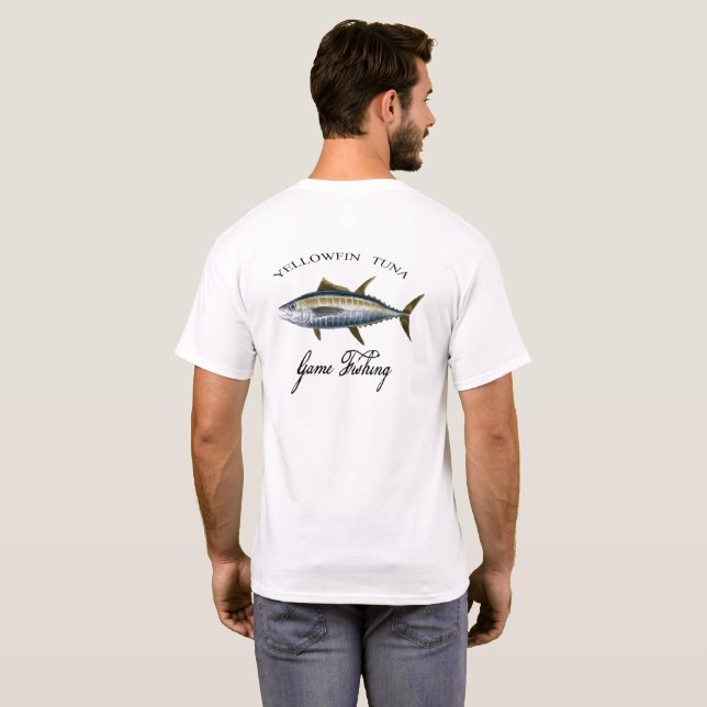 Yellowfin Tuna T-Shirt (Back Full)