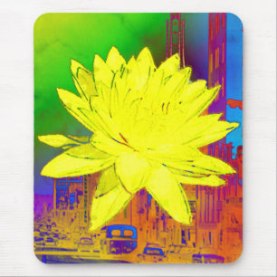 Yellowflower by Rich La Bonté Mouse Mat