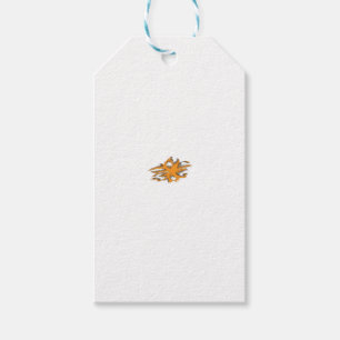 Yellowish Orange, Orangy Yellow  decorative Gift Tags