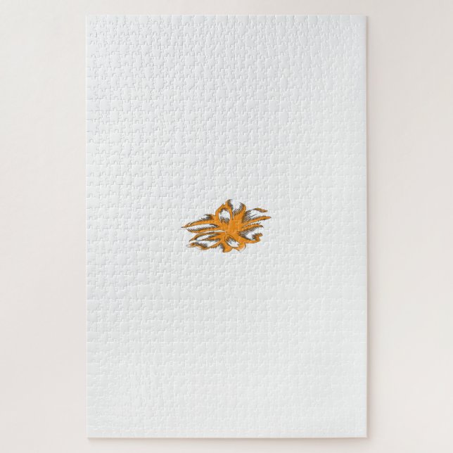 Yellowish Orange, Orangy Yellow  decorative Jigsaw Puzzle (Vertical)