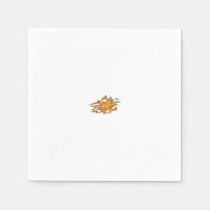 Yellowish Orange, Orangy Yellow decorative Napkin