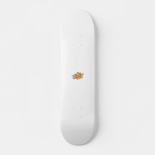 Yellowish Orange, Orangy Yellow decorative Skateboard