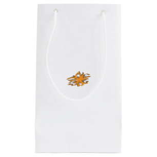 Yellowish Orange, Orangy Yellow  decorative Small Gift Bag