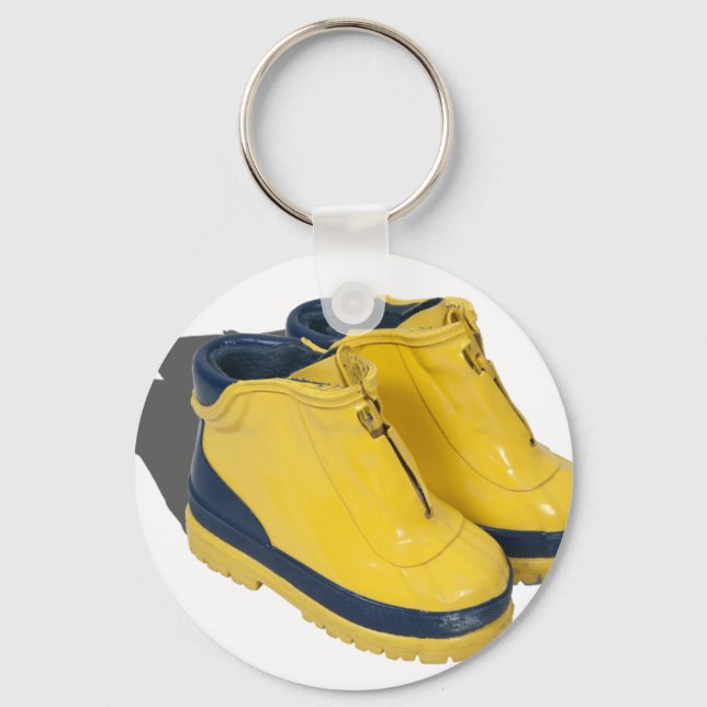 YellowRubberBoots042112.png Key Ring (Front)