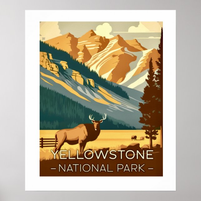 Yellowstone 20x24 Poster (Front)
