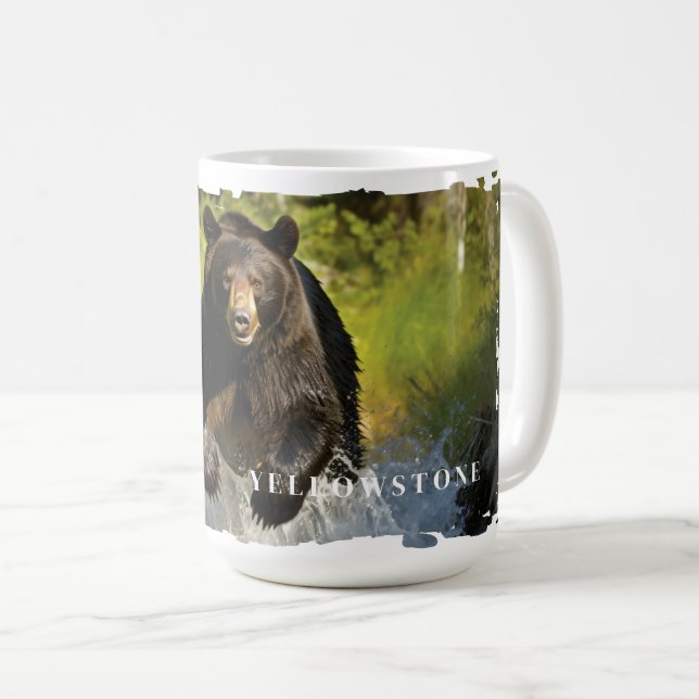 Yellowstone Bear Mug (Front Right)