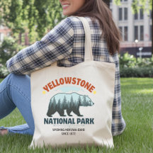 Yellowstone Bear Tote – Wild & Free Adventure Styl