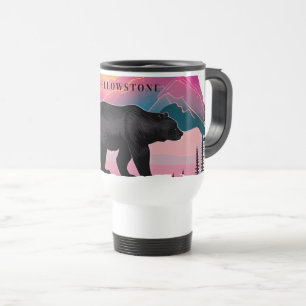 Yellowstone Bear Travel Mug