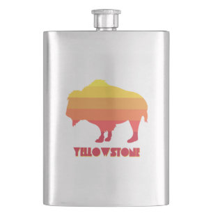 Yellowstone Bison Hip Flask