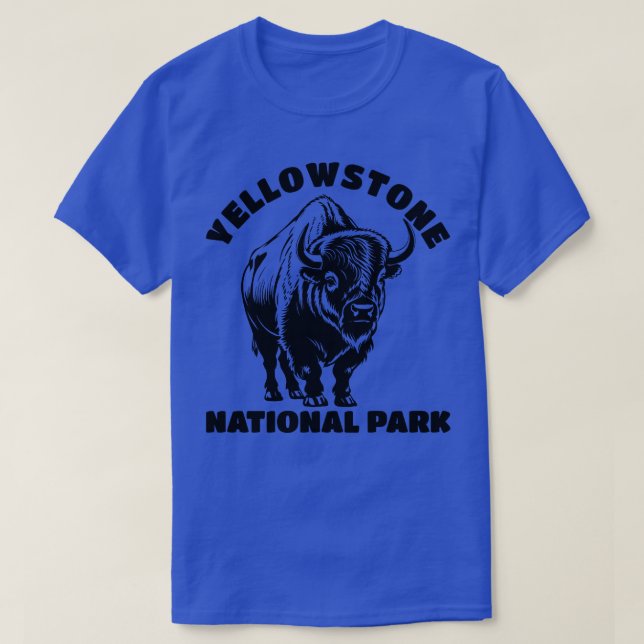 Yellowstone Bison T-Shirt (Design Front)