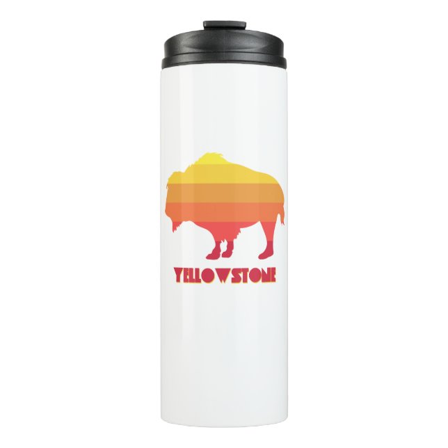 Yellowstone Bison Thermal Tumbler (Front)
