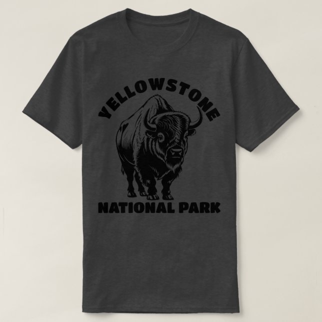 Yellowstone Bison TShirt (Design Front)