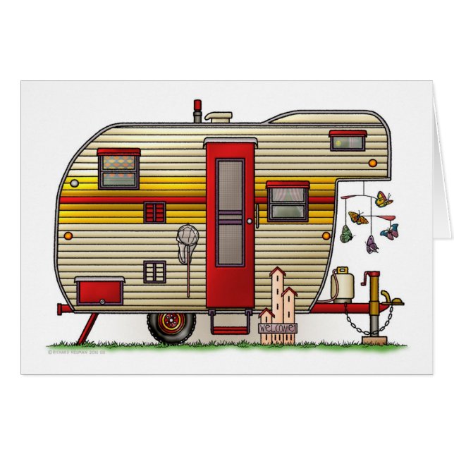 Yellowstone Camper Trailer (Front Horizontal)
