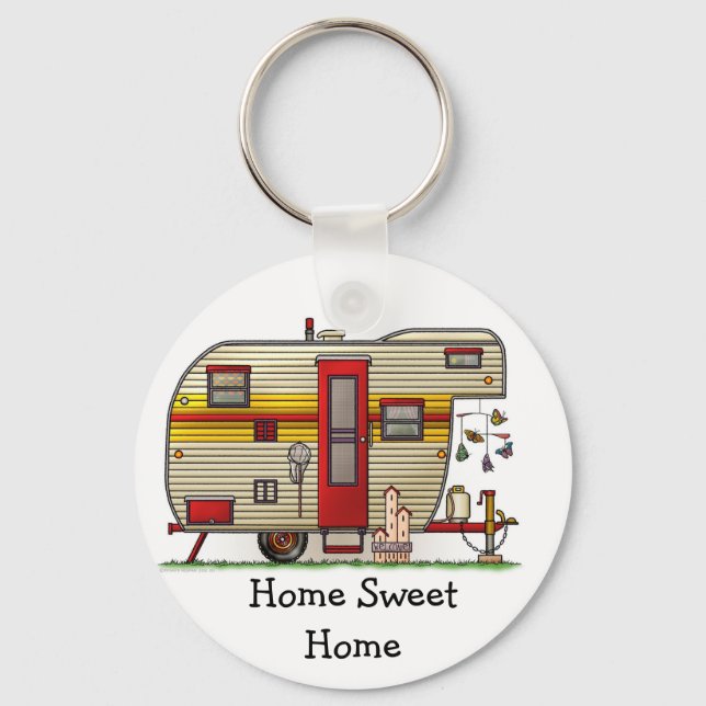 Yellowstone Camper Trailer HSH Key Ring (Front)