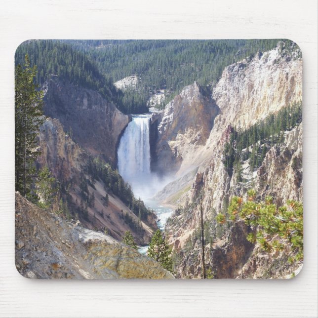 Yellowstone canyon mouse mat (Front)