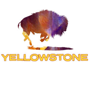 Yellowstone Colourful Bison T-Shirt