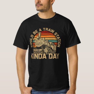 Yellowstone Could Be A Train Station Kinda Day  Ye T-Shirt