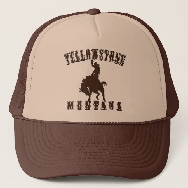 Yellowstone-Cowboy Trucker Hat (Front)