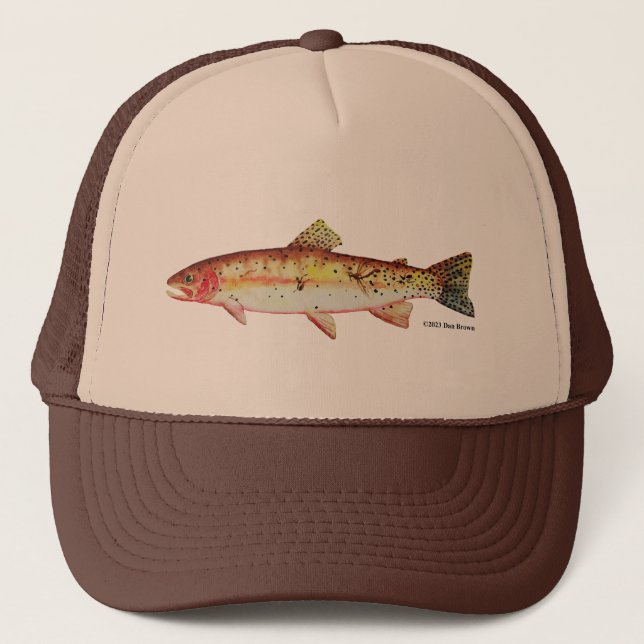 Yellowstone Cutthroat Trout: Baseball Hat (Front)
