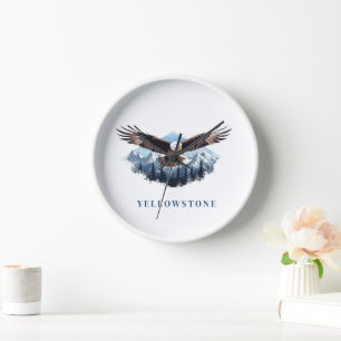 Yellowstone Eagle Clock