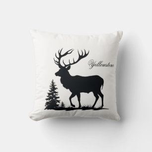Yellowstone Elk Pillow