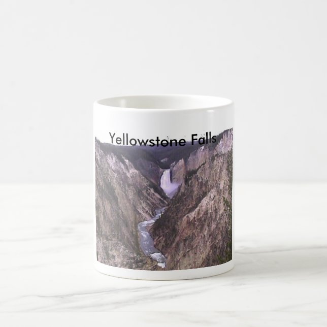 Yellowstone Falls Coffee Mug (Center)