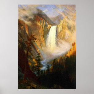 Yellowstone Falls Poster