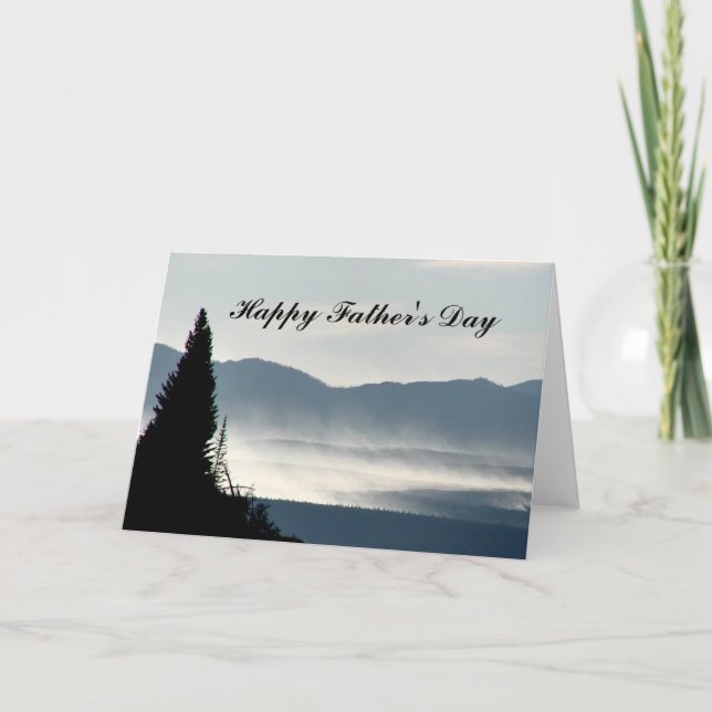 Yellowstone Father's Day card (Front)
