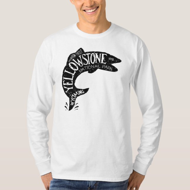 Yellowstone Fishing T-Shirt (Front)