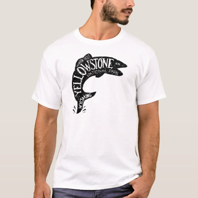 Yellowstone Fishing T-Shirt (Front)