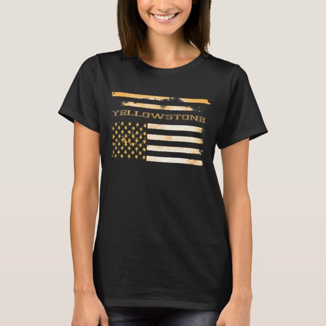 Yellowstone Flag T-Shirt (Front)